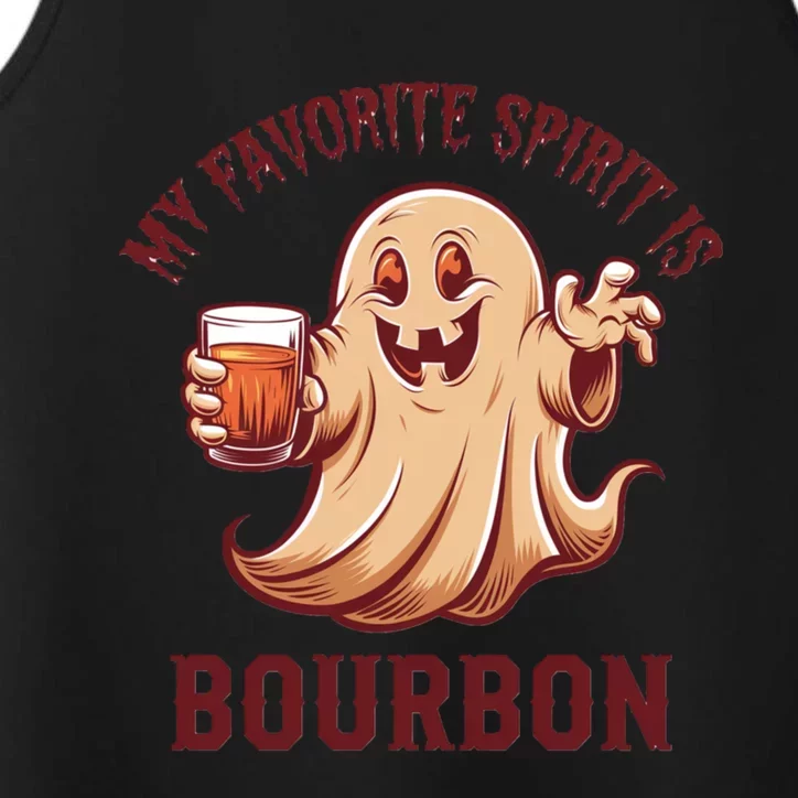 My Favorite Spirit Is Bourbon | Bourbon Lover Gifts Performance Tank