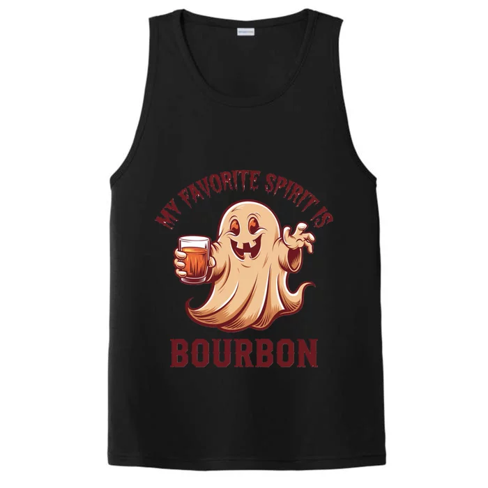 My Favorite Spirit Is Bourbon | Bourbon Lover Gifts Performance Tank