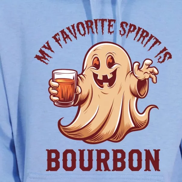 My Favorite Spirit Is Bourbon | Bourbon Lover Gifts Unisex Surf Hoodie