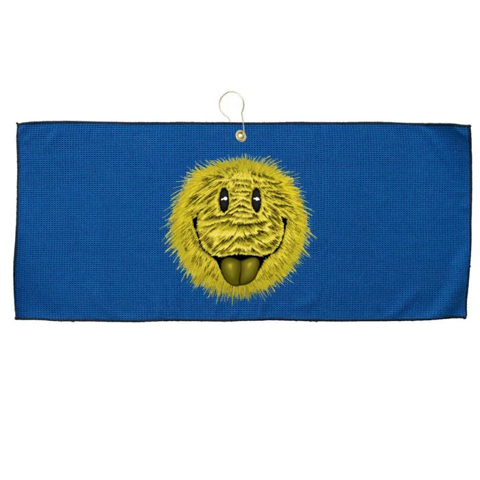 Ma Fur Smiley Pet Large Microfiber Waffle Golf Towel