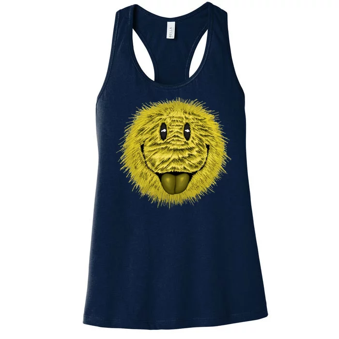 Ma Fur Smiley Pet Women's Racerback Tank