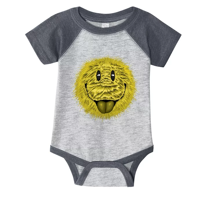 Ma Fur Smiley Pet Infant Baby Jersey Bodysuit