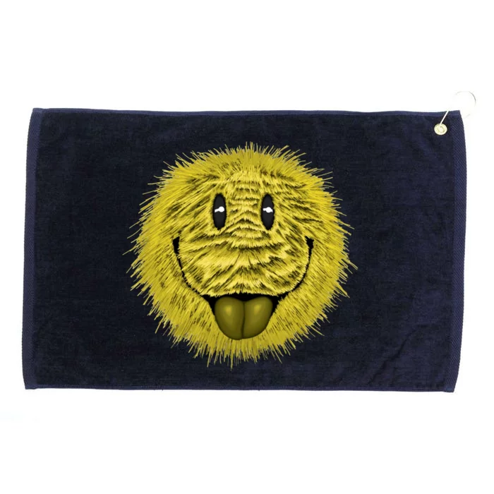 Ma Fur Smiley Pet Grommeted Golf Towel