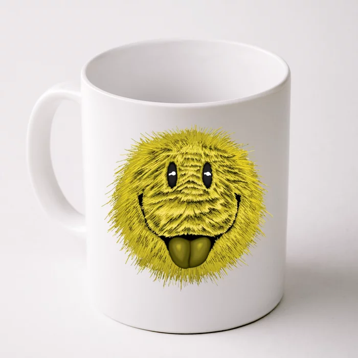 Ma Fur Smiley Pet Front & Back Coffee Mug