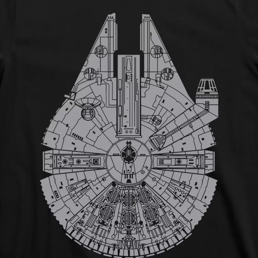 MILLENNIUM FALCON Sketch T-Shirt