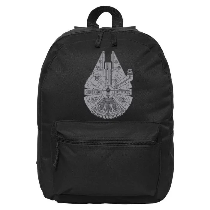 MILLENNIUM FALCON Sketch 16 in Basic Backpack