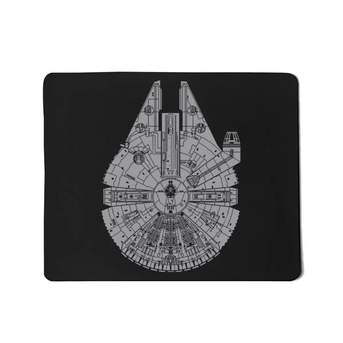 MILLENNIUM FALCON Sketch Mousepad