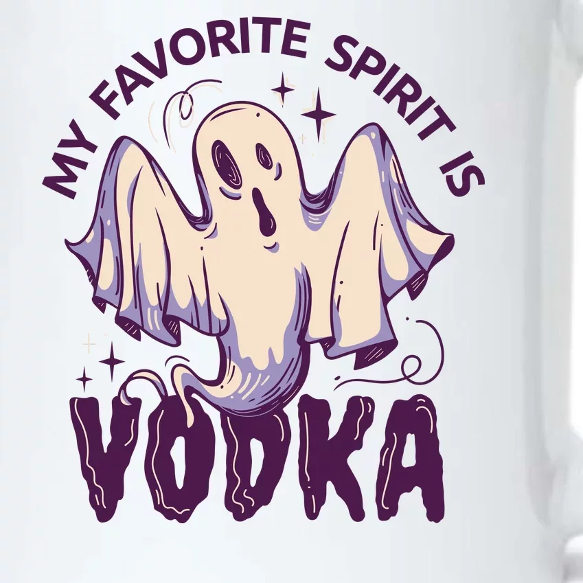 My Favorite Spirit Is Vodka Black Color Changing Mug