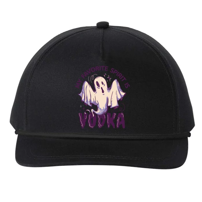 My Favorite Spirit Is Vodka Snapback Five-Panel Rope Hat