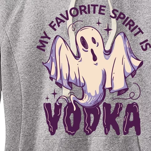 My Favorite Spirit Is Vodka Women's Fleece Hoodie