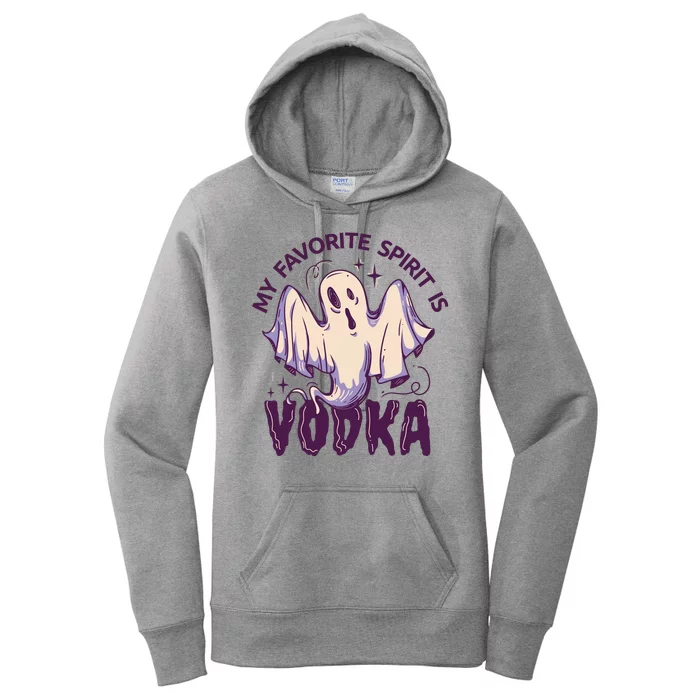 My Favorite Spirit Is Vodka Women's Pullover Hoodie