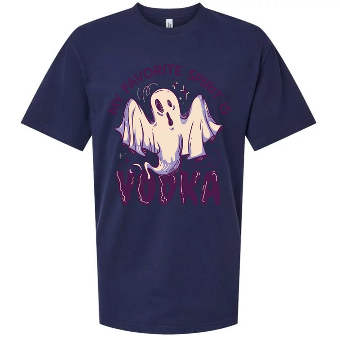 My Favorite Spirit Is Vodka Sueded Cloud Jersey T-Shirt