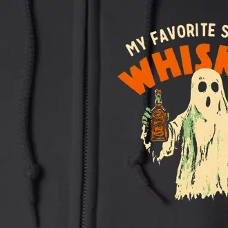 My Favorite Spirit Is Whiskey Full Zip Hoodie