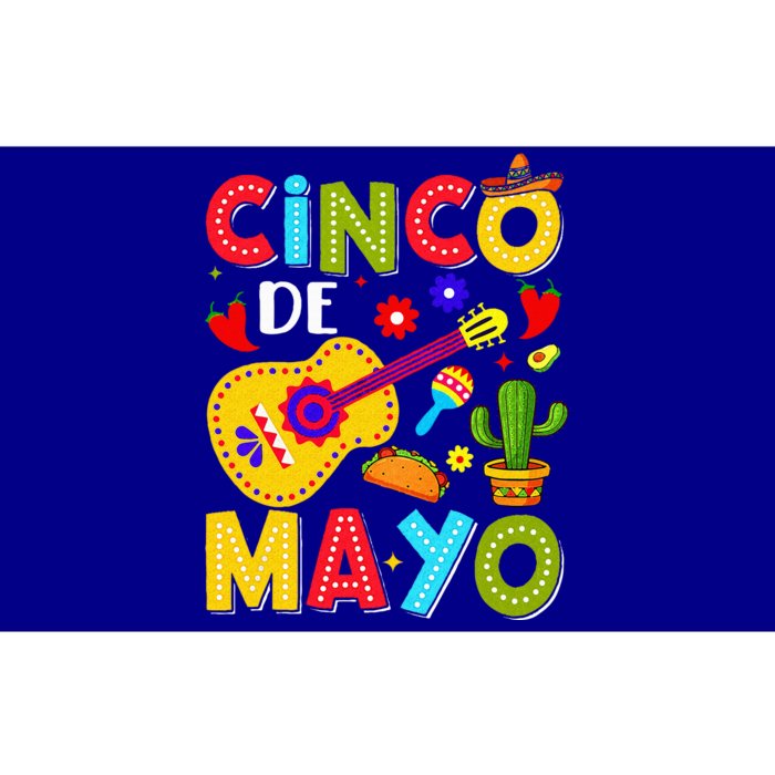 Mexican Fiesta Squad 5 De Mayo Bumper Sticker