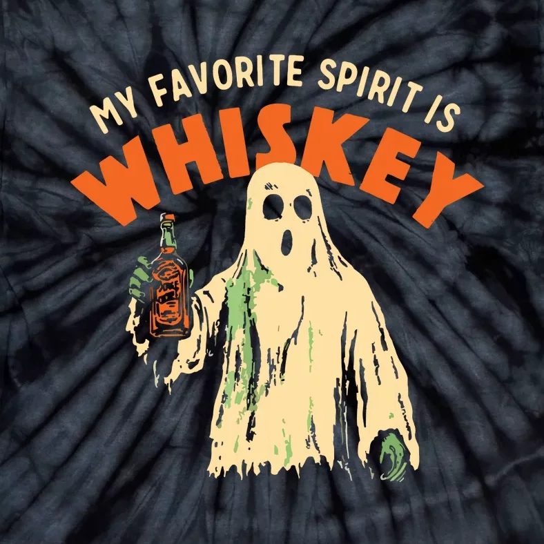 My Favorite Spirit Is Whiskey Tie-Dye T-Shirt