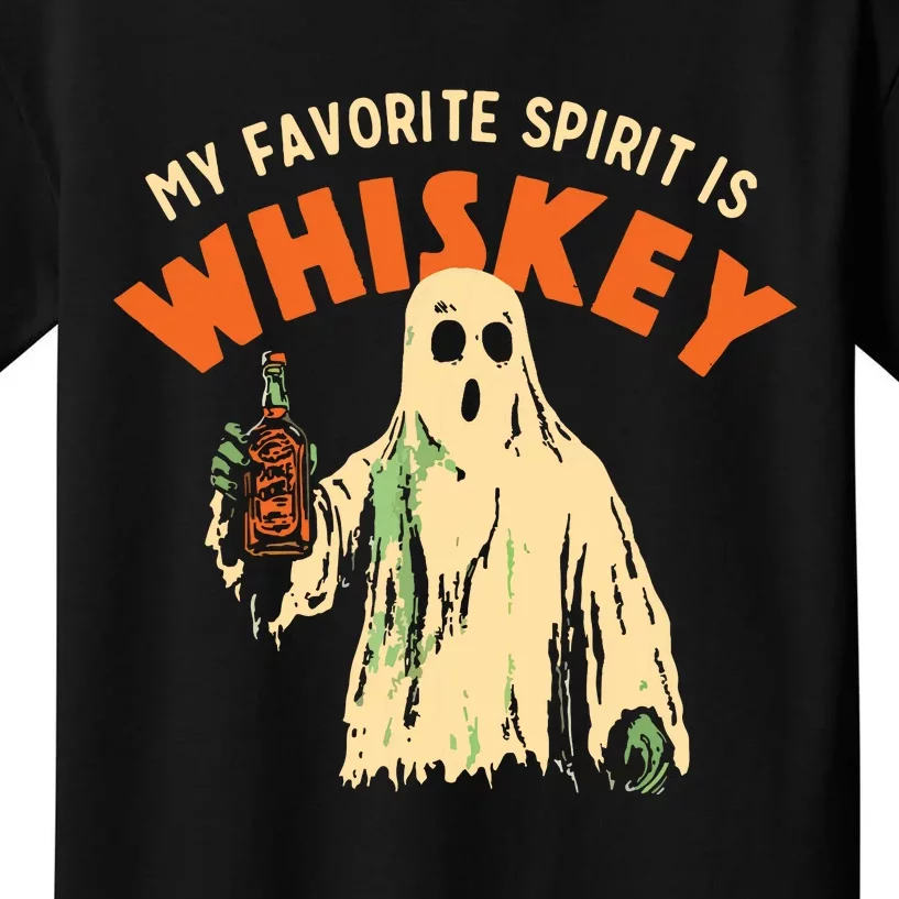 My Favorite Spirit Is Whiskey Kids T-Shirt