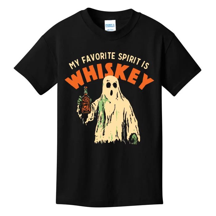 My Favorite Spirit Is Whiskey Kids T-Shirt