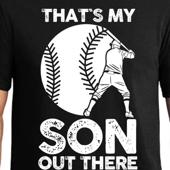 Mother Fater Son Dad Mom Baseball Great Gift Pajama Set