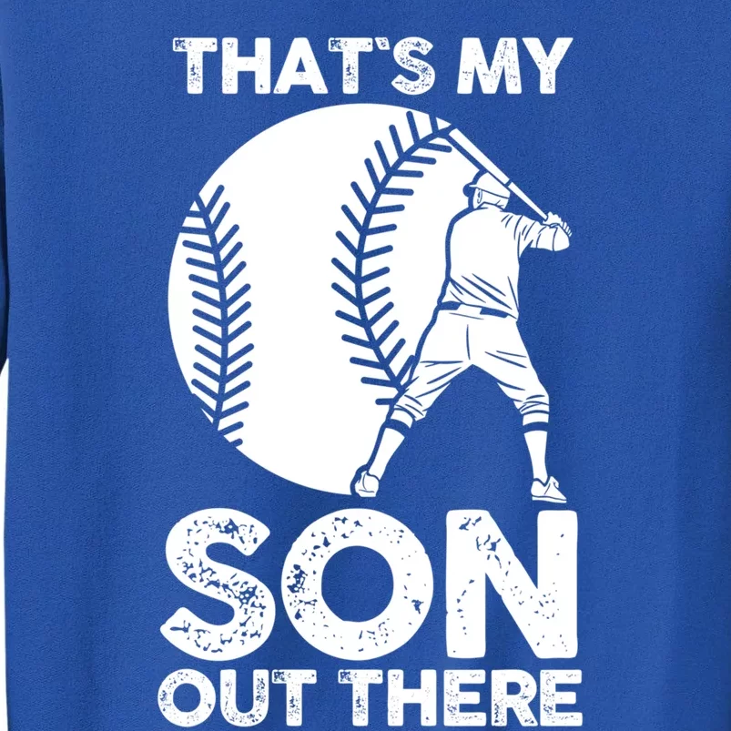 Mother Fater Son Dad Mom Baseball Great Gift Sweatshirt