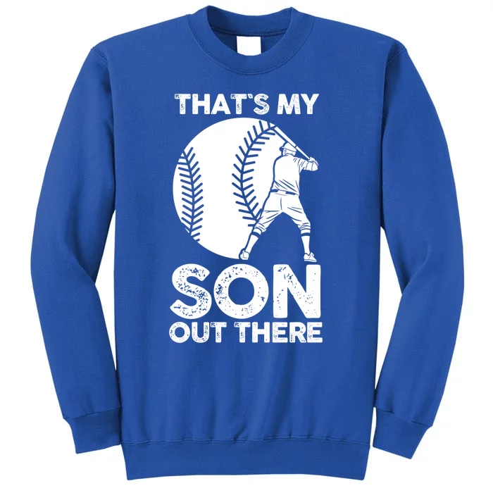 Mother Fater Son Dad Mom Baseball Great Gift Sweatshirt