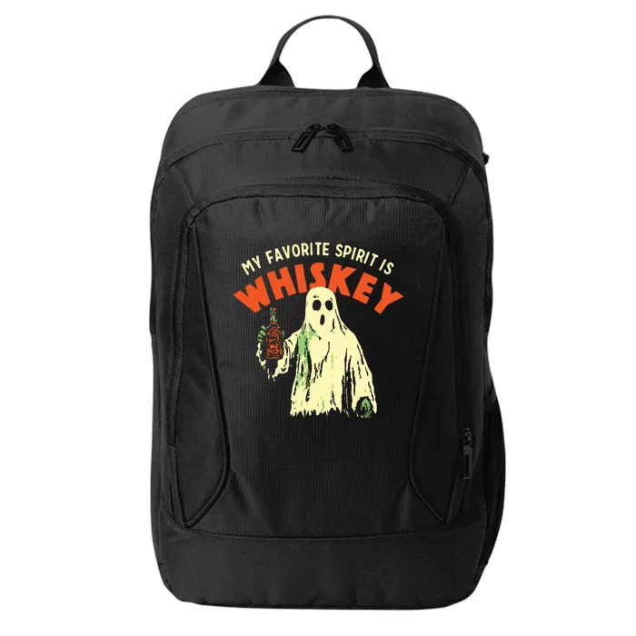 My Favorite Spirit Is Whiskey City Backpack