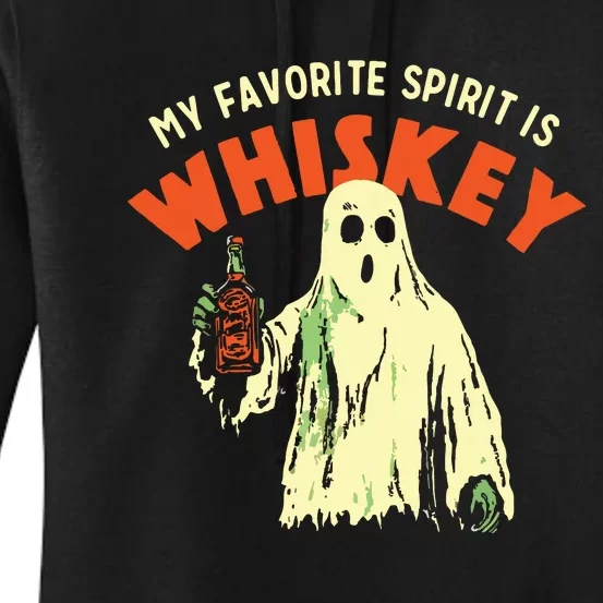 My Favorite Spirit Is Whiskey Women's Pullover Hoodie