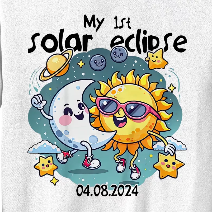 My First Solar Eclipse April 8 2024 Sweatshirt