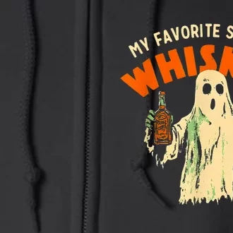 My Favorite Spirit Is Whiskey Full Zip Hoodie