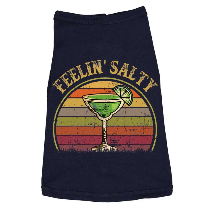 Margaritashirt Feeling Salty Cinco De Mayo Funny Mexico Mom Doggie Tank