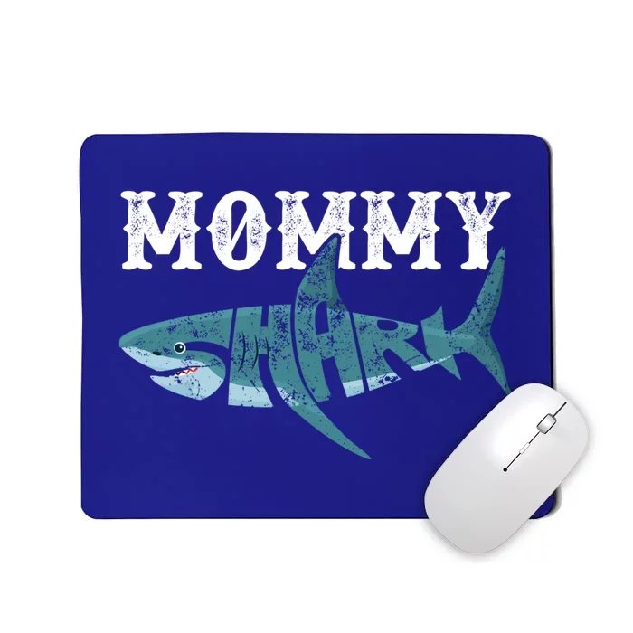 Mommy Funny Shark Family Matching Shark Lover Ocean Animal Cool Gift Mousepad