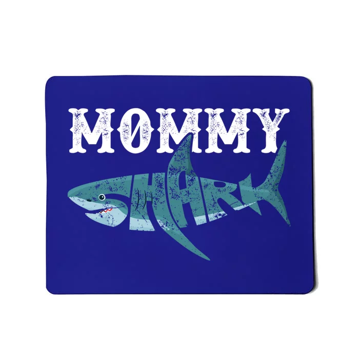 Mommy Funny Shark Family Matching Shark Lover Ocean Animal Cool Gift Mousepad