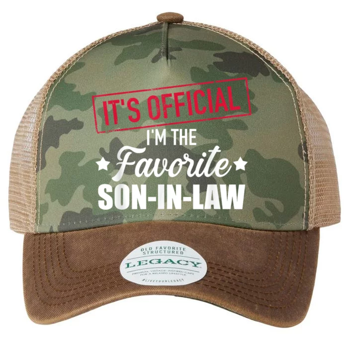 Men Favorite Soninlaw From Motherinlaw Or Fatherinlaw Legacy Tie Dye Trucker Hat