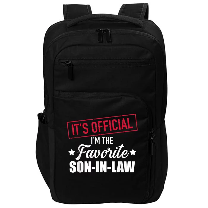 Men Favorite Soninlaw From Motherinlaw Or Fatherinlaw Impact Tech Backpack