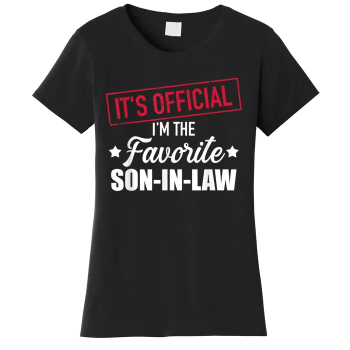 Men Favorite Soninlaw From Motherinlaw Or Fatherinlaw Women's T-Shirt