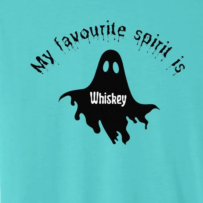 My Favourite Spirit Is Whiskey Funny Halloween ChromaSoft Performance T-Shirt