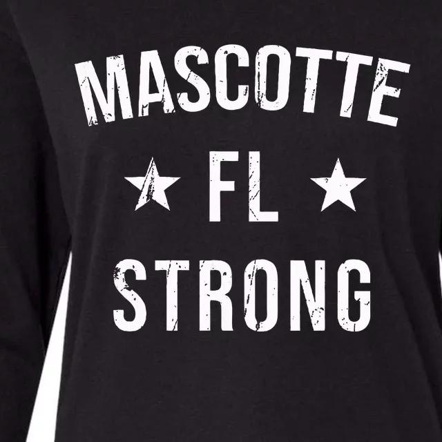 Mascotte Fl Strong Hometown Souvenir Vacation Florida Womens Cotton Relaxed Long Sleeve T-Shirt