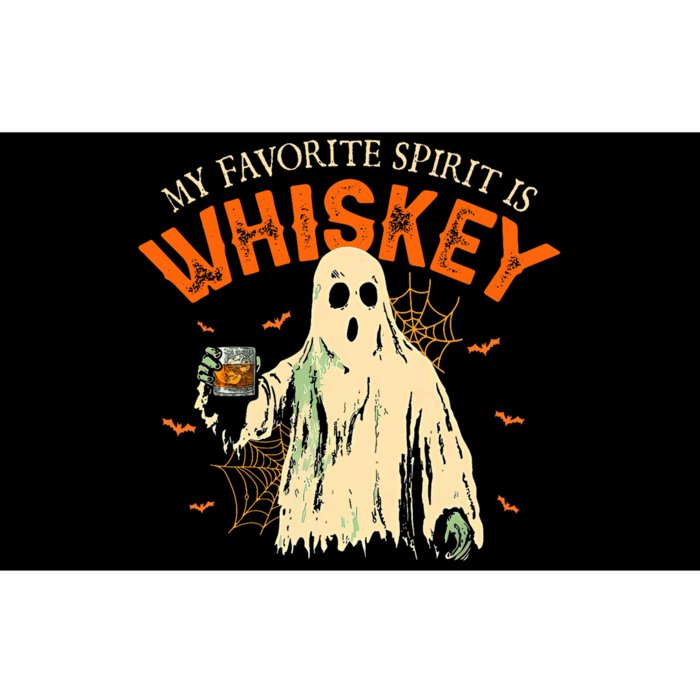 My Favorite Spirit Is Whiskey Funny Ghost Halloween Costume Bumper Sticker