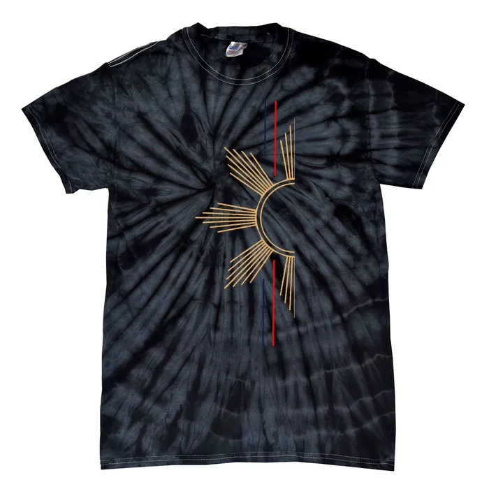 Minimalist Filipino Sun Tie-Dye T-Shirt