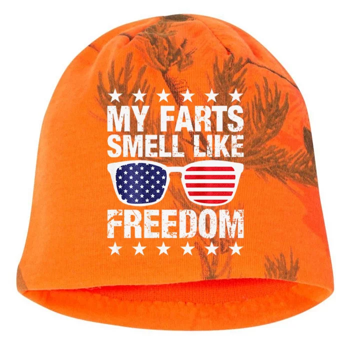 My Farts Smell Like Freedom Funny Kati - Camo Knit Beanie