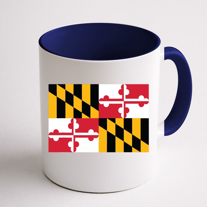 Maryland Flag State Pride Gifts Front & Back Coffee Mug