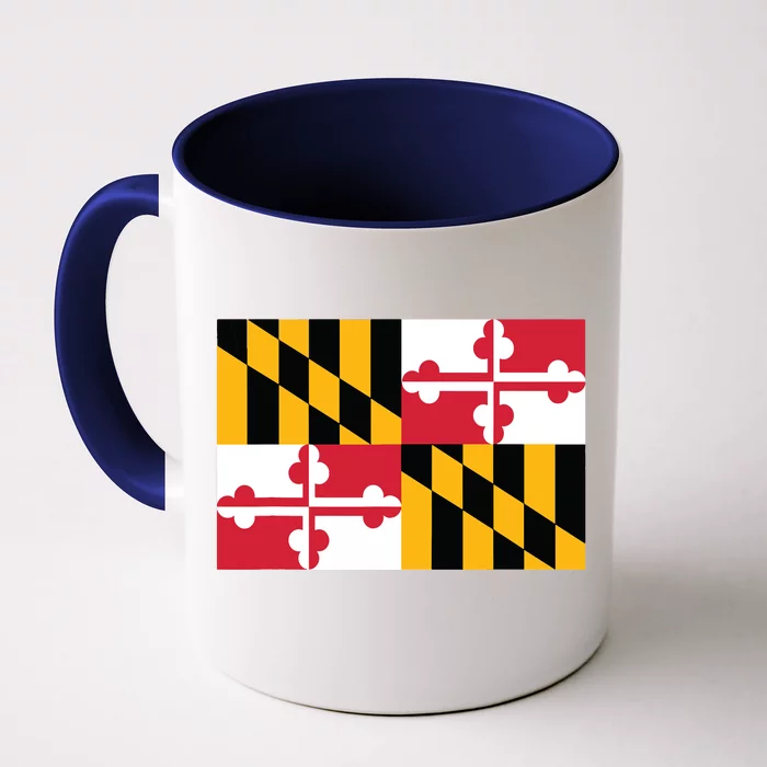 Maryland Flag State Pride Gifts Front & Back Coffee Mug