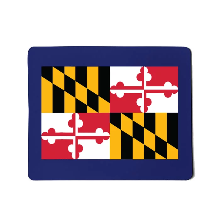 Maryland Flag State Pride Gifts Mousepad