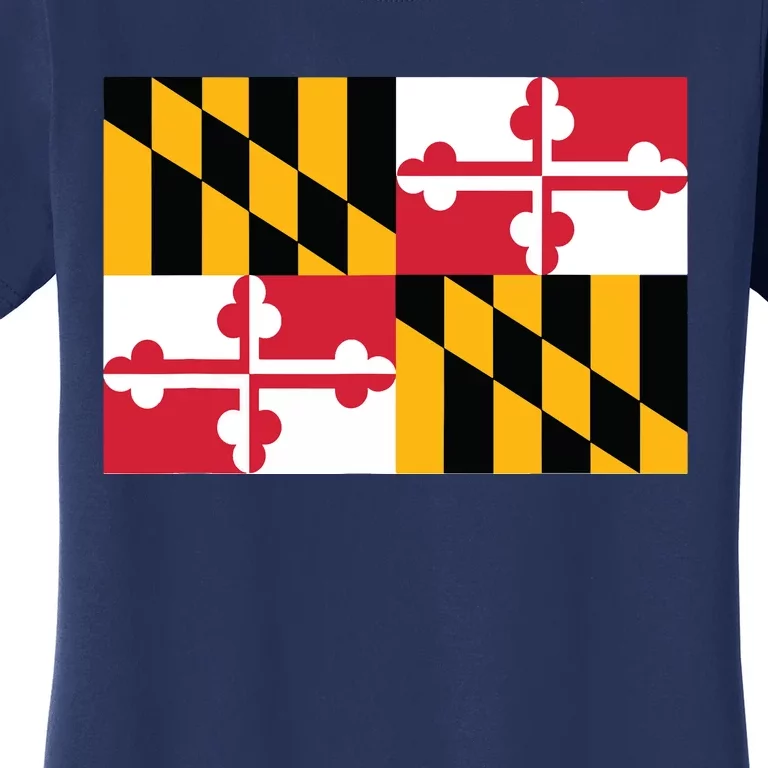 Maryland Flag State Pride Gifts Women's T-Shirt