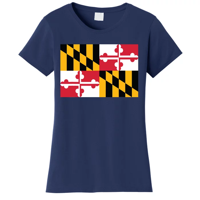 Maryland Flag State Pride Gifts Women's T-Shirt