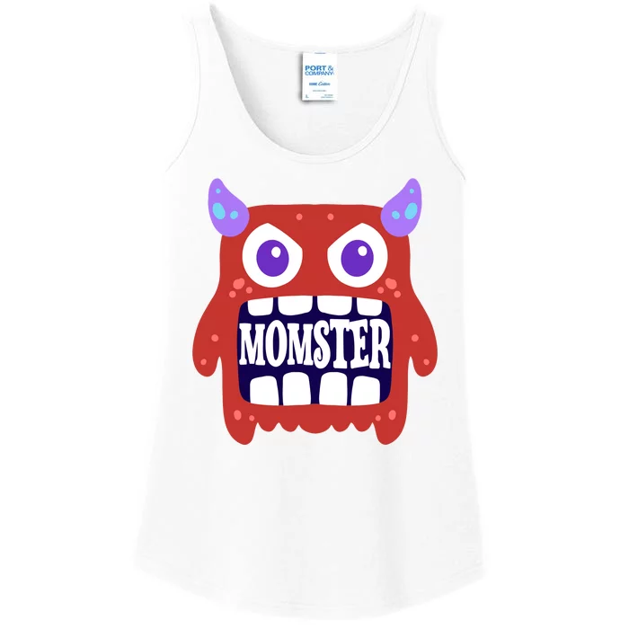 Momster Funny Spooky Halloween Ladies Essential Tank