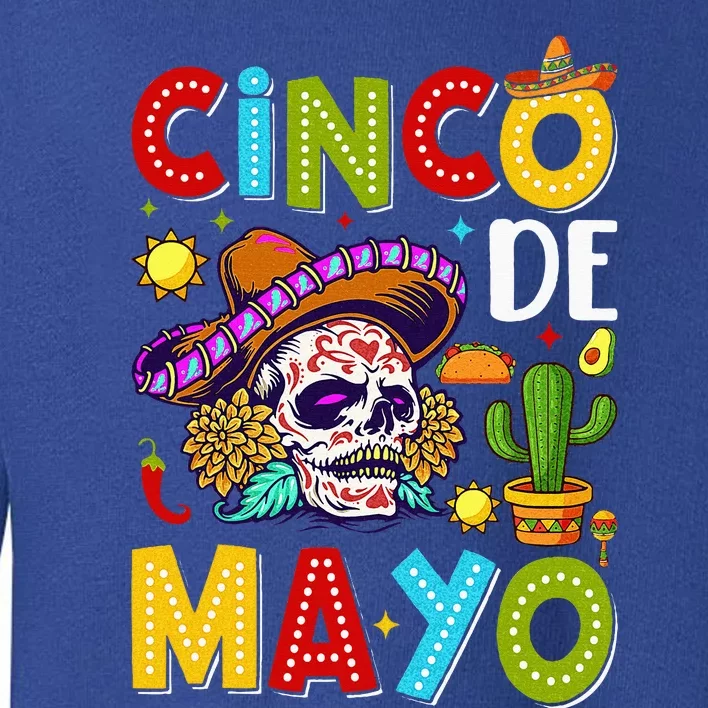 Mexican Fiesta Squad 5 De Mayo For Mexican Toddler Sweatshirt