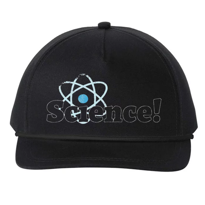 March For Science Atom Scientists Earth Day April Snapback Five-Panel Rope Hat