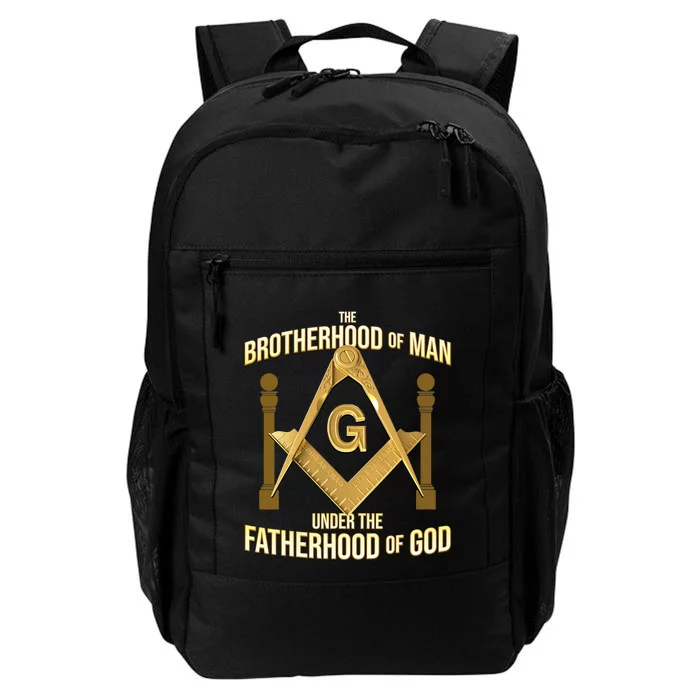 Masonic Fatherhood Square & Compass Freemason Daily Commute Backpack