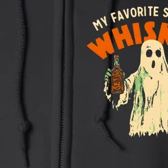 My Favorite Spirit Is Whiskey Full Zip Hoodie