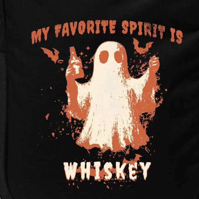 My Favorite Spirit Is Whiskey Halloween Impact Tech Backpack